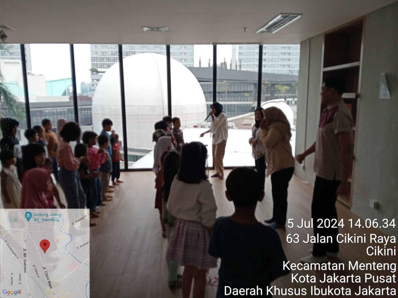 Liburan Sekolah Di Perpustakaan Jakarta